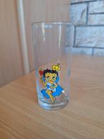 Betty Boop gesigneerd glas 1985, Verzamelen, Ophalen of Verzenden, Nieuw, Mens