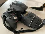 Nikon D3300 met lens, Audio, Tv en Foto, Fotocamera's Digitaal, Ophalen of Verzenden, Zo goed als nieuw, 24 Megapixel, Nikon