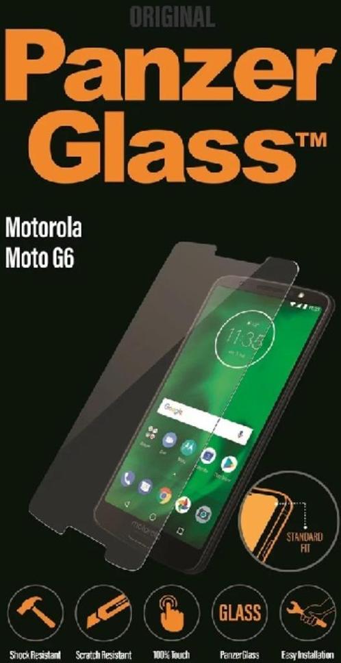 Motorola Moto G6 Standard Fit Screenprotector, Telecommunicatie, Mobiele telefoons | Hoesjes en Screenprotectors | Overige merken