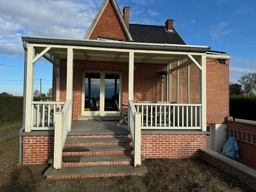 Houten veranda porch miniflat, Jardin & Terrasse, Verrières, Véranda, Enlèvement