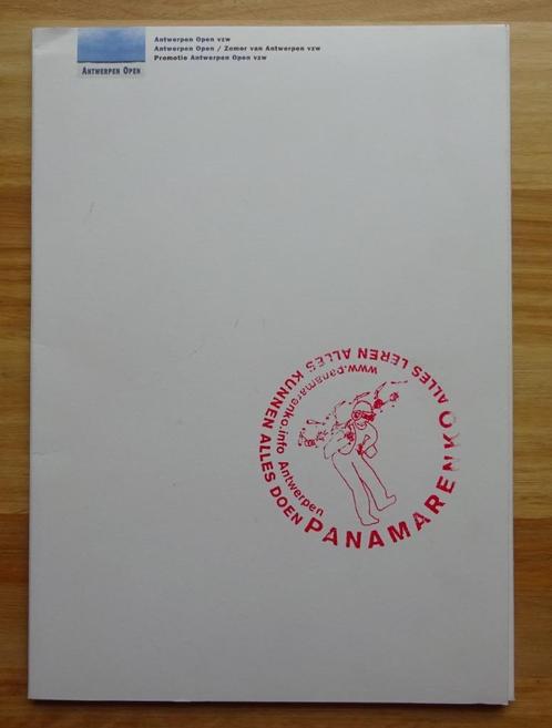 Panamarenko infomap Zomer van Antwerpen 2003, Livres, Art & Culture | Arts plastiques, Neuf, Enlèvement ou Envoi