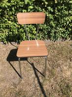 Vintage keukenstoelen, Ophalen, Gebruikt, Bruin, Vier