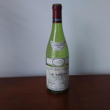 LA TACHE 1982 lege fles van 75 cl, Verzenden, Gebruikt, Overige typen