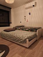 Uitschuifbaar bed met opbergruimte 80x200cm, Ophalen, Gebruikt, Lattenbodem