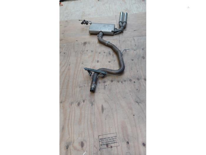 Uitlaat Einddemper van een Volkswagen Eos, Auto-onderdelen, Uitlaatsystemen, Volkswagen, Gebruikt, 3 maanden garantie, Ophalen of Verzenden