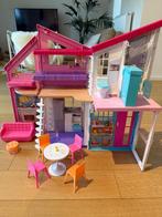 Barbie Malibu Huis, Kinderen en Baby's, Ophalen, Zo goed als nieuw, Poppenhuis