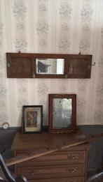 Oude kapstok met spiegel, Antiek en Kunst, Antiek | Spiegels, Ophalen