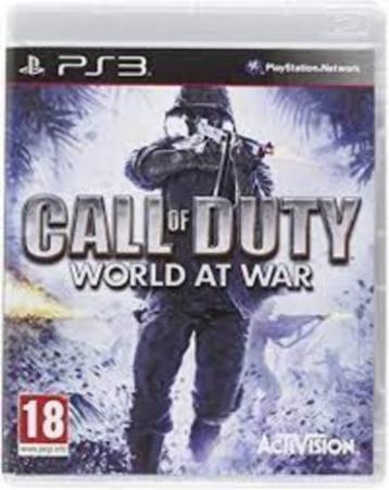 Call of Duty: World at War (PS3). beschikbaar voor biedingen