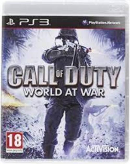 Call of Duty : World at War (PS3)., Consoles de jeu & Jeux vidéo, Jeux | Sony PlayStation 3, Comme neuf, Shooter, 3 joueurs ou plus