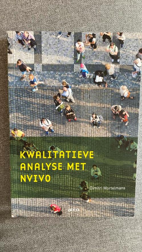 Mortelmans Dimitri - Kwalitatieve analyse met NVivo, Boeken, Wetenschap, Ophalen