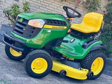 John Deere Gebruikte x165 zitmaaier met 122cm maaidek beschikbaar voor biedingen
