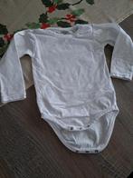 Sweet&Soft witte body met lange mouwen 74/80, Kinderen en Baby's, Babykleding | Maat 74, Jongetje of Meisje, Ophalen of Verzenden