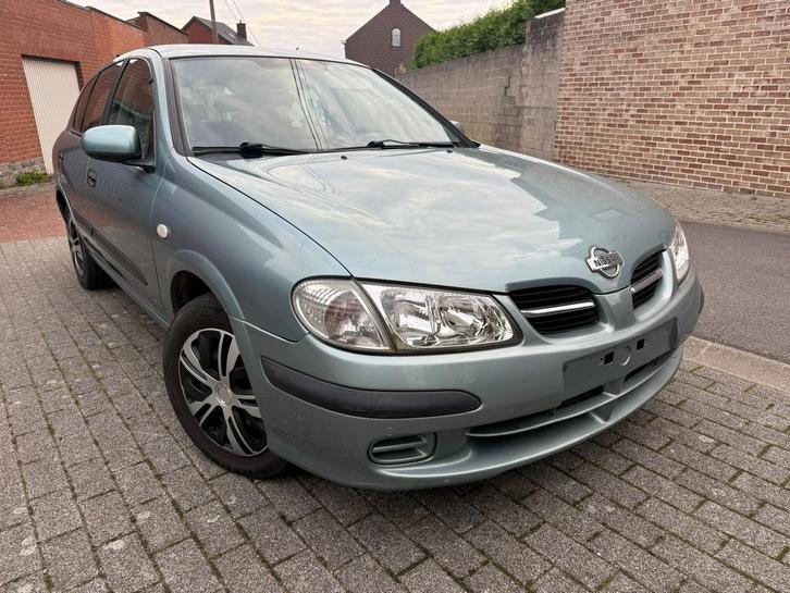 Nissan Almera 15i 90pk an12/2000 da 4ve vc re 5p 187.000km, Auto's, Nissan, Particulier, Almera, ABS, Airbags, Boordcomputer, Centrale vergrendeling