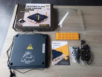 Warmteplaat voor kuikens 30x30 cm + afdekplaat + temp. reg beschikbaar voor biedingen