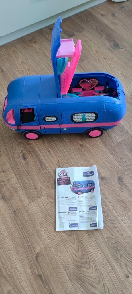 OMG 4-in-1 Glamper caravan lol surprise, Kinderen en Baby's, Speelgoed | Overig, Zo goed als nieuw, Ophalen of Verzenden