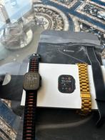 Appelwatch ultra 2, Handtassen en Accessoires, Smartwatches, Ophalen, Zwart, IOS, Zo goed als nieuw
