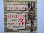 Beethoven Symphony 3 Eroica Furtwangler LP Urania 1953, Ophalen of Verzenden