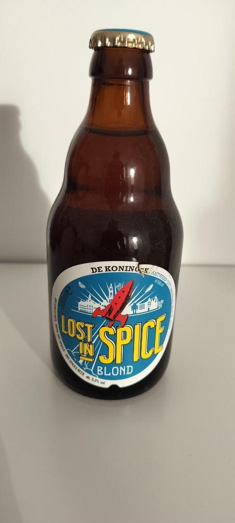 De Koninck 'Lost In Spice' blond beer, Collections, Marques de bière, Comme neuf, Bouteille(s), De Koninck, Enlèvement