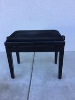 Pianobankje, Muziek en Instrumenten, Piano's, Ophalen, Gebruikt, Zwart, Piano