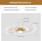 Moderne led plafondlamp SNELLE RGATIS LEVERING, Verzenden, Nieuw