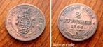 2 Pfennige Sachsen 1866 (Duitsland), Envoi, Allemagne, Monnaie en vrac