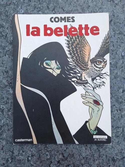 Comès De Wezel - Silhouet Pancarte Winkeldisplay 1983, Verzamelen, Stripfiguren, Gebruikt, Plaatje, Poster of Sticker, Overige figuren