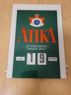 oude ATIKA reclame eeuwigdurende kalender, Ophalen of Verzenden, Nieuw, Reclamebord