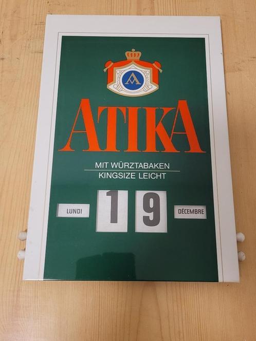 oude ATIKA reclame eeuwigdurende kalender, Verzamelen, Merken en Reclamevoorwerpen, Nieuw, Reclamebord, Ophalen of Verzenden