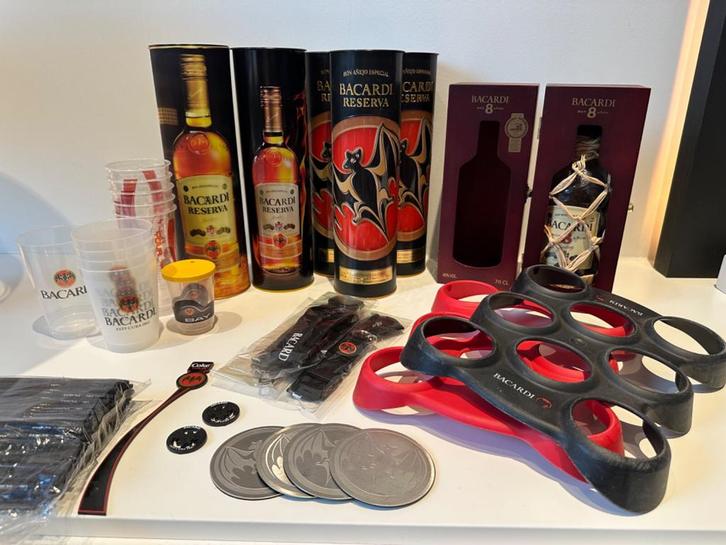 BACARDI - Unieke verzameling!, Verzamelen, Merken en Reclamevoorwerpen, Gebruikt, Ophalen of Verzenden