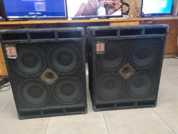 Baffles basse David Eden, Musique & Instruments, Musiques & Instruments Autre, Utilisé, Enlèvement