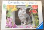 ravensburger puzzel 1500 stukjes op de uitkijk, Hobby en Vrije tijd, Ophalen of Verzenden, Zo goed als nieuw