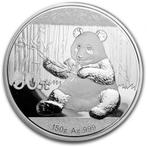 China 30 gram 2017 Panda, Ophalen of Verzenden, Zilver