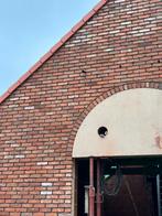 Gevelstenen oude machinesteen (recup), Doe-het-zelf en Bouw, Metselstenen, Ophalen, Zo goed als nieuw, Bakstenen