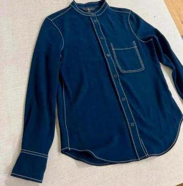 Jasper Conran blouse jack jacket jasje maat 38 dames blauw beschikbaar voor biedingen