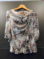 Ted Baker zijden blouse - maat 38, Kleding | Dames, Blauw, Zo goed als nieuw, Ted Baker, Ophalen