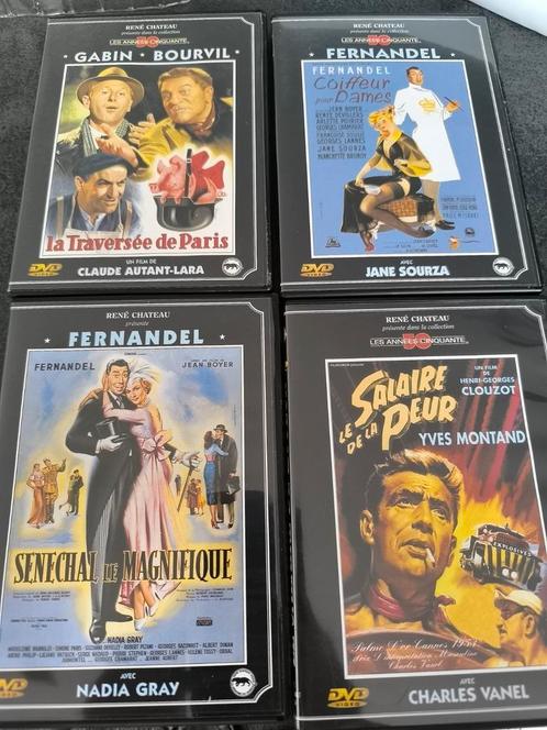 DVD René Château, Gabin,Ventura,montand,Fernandel, De funes, Cd's en Dvd's, Dvd's | Klassiekers, Gebruikt, Ophalen of Verzenden