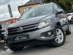 Volkswagen Tiguan 1.4 TSI 4Motion * 1ER PROP + CLIM + JANTES, Auto's, Euro 5, Stof, Gebruikt, Zwart