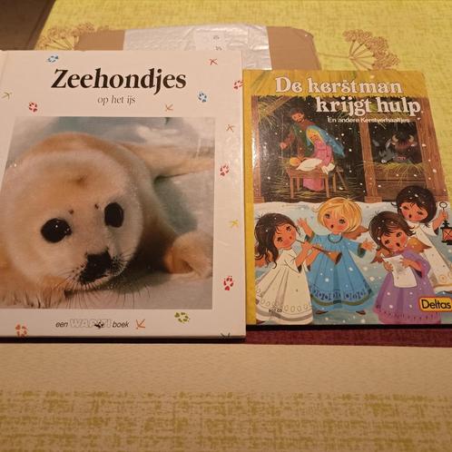 2 jeugdboekjes , zeehondjes op het ijs , kerstmanverhaal, Livres, Livres pour enfants | Jeunesse | Moins de 10 ans, Enlèvement ou Envoi