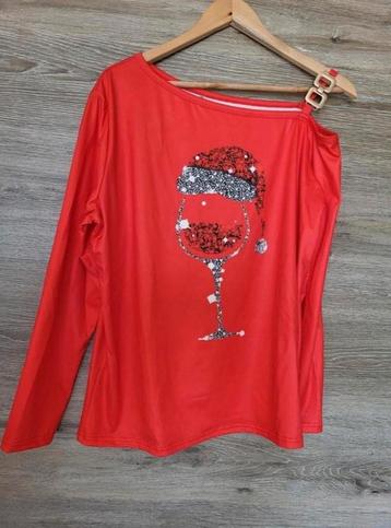 Kerst blouse dames 2XL NIEUW  beschikbaar voor biedingen