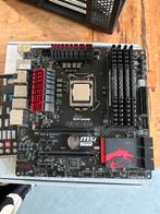 Msi z87m gaming + intel i5-4670K + 32gb ddr3, Computers en Software, Moederborden, Ophalen, Gebruikt, DDR3, Micro-ATX