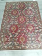 Katoenen tapijt met bloemen motief, 100 à 150 cm, Rouge, Rectangulaire, Enlèvement