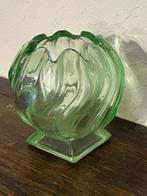 Vintage Bagley bloemenvaasje, Equinox groen, Antiek en Kunst, Ophalen
