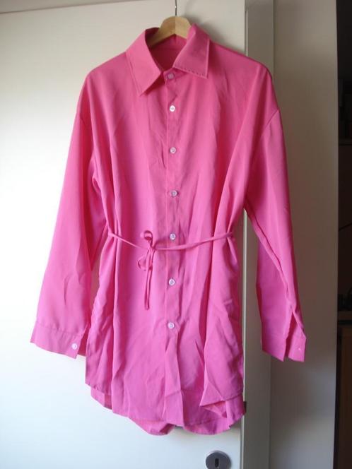 Nieuwe roze shortblouse, dames/meisjes. mt L, Kleding | Dames, Blouses en Tunieken, Nieuw, Maat 42/44 (L), Roze, Ophalen of Verzenden