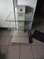 Glazen tv meubel, Huis en Inrichting, Ophalen, Zo goed als nieuw