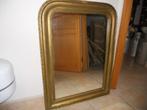 miroir ancien doré en bois et stuc, Enlèvement
