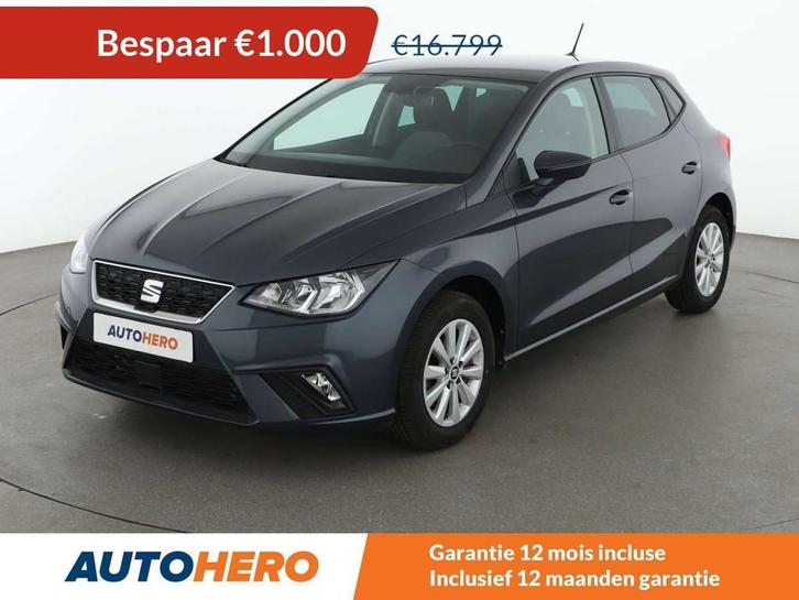 SEAT Ibiza 1.0 TSI Style (bj 2020, automaat), Auto's, Seat, Te koop, Ibiza, ABS, Airbags, Airconditioning, Android Auto, Apple Carplay