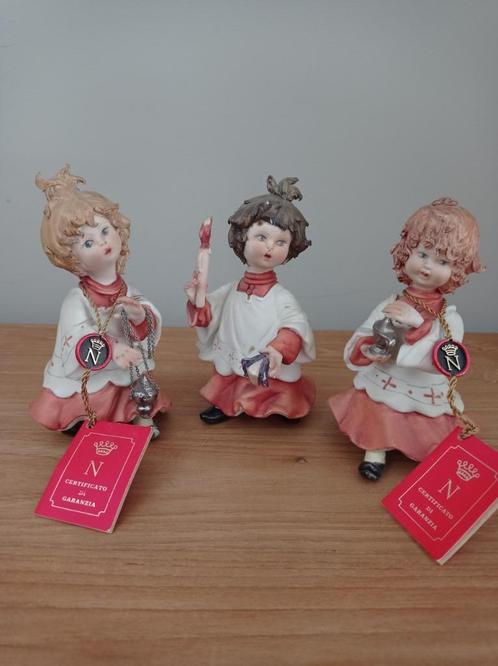 Capodimonte beeldjes misdienaars, Antiek en Kunst, Kunst | Schilderijen | Klassiek, Ophalen of Verzenden