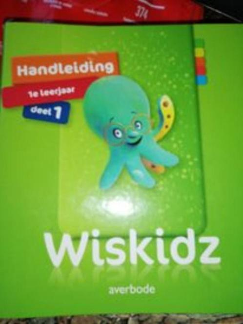 wiskidz handleiding 1e leerjaar deel1  en deel 2 en plusmap, Diversen, Schoolbenodigdheden, Nieuw, Ophalen of Verzenden