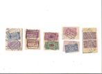 Belgische postzegels, spoorwegen, zeldzame afstempelingen, Postzegels en Munten, Postzegels | Europa | België, Verzenden, Gestempeld