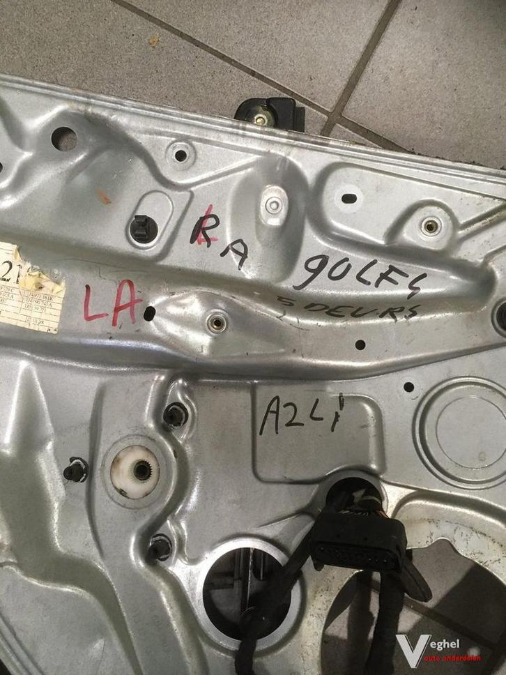 Vw Golf 4 elctr raammech linksachter, Auto-onderdelen, Ruiten en Toebehoren, Gebruikt, Ophalen of Verzenden